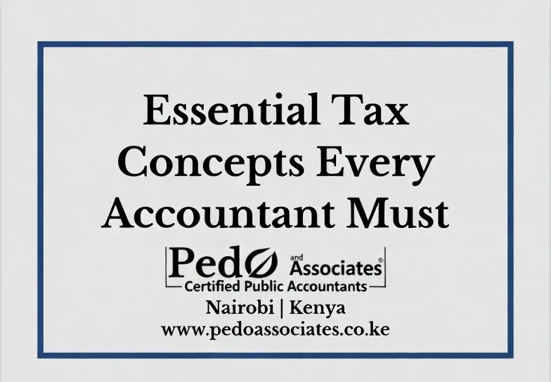 Essential Tax Concepts Every Accountant Should Familiarize With